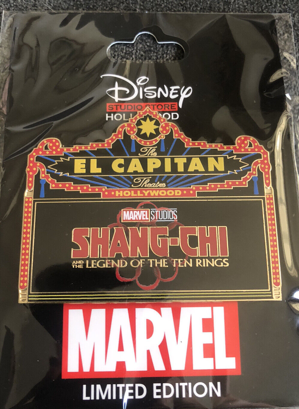 Disney DSSH Marvel Shang Chi Marquee Pin LE 400