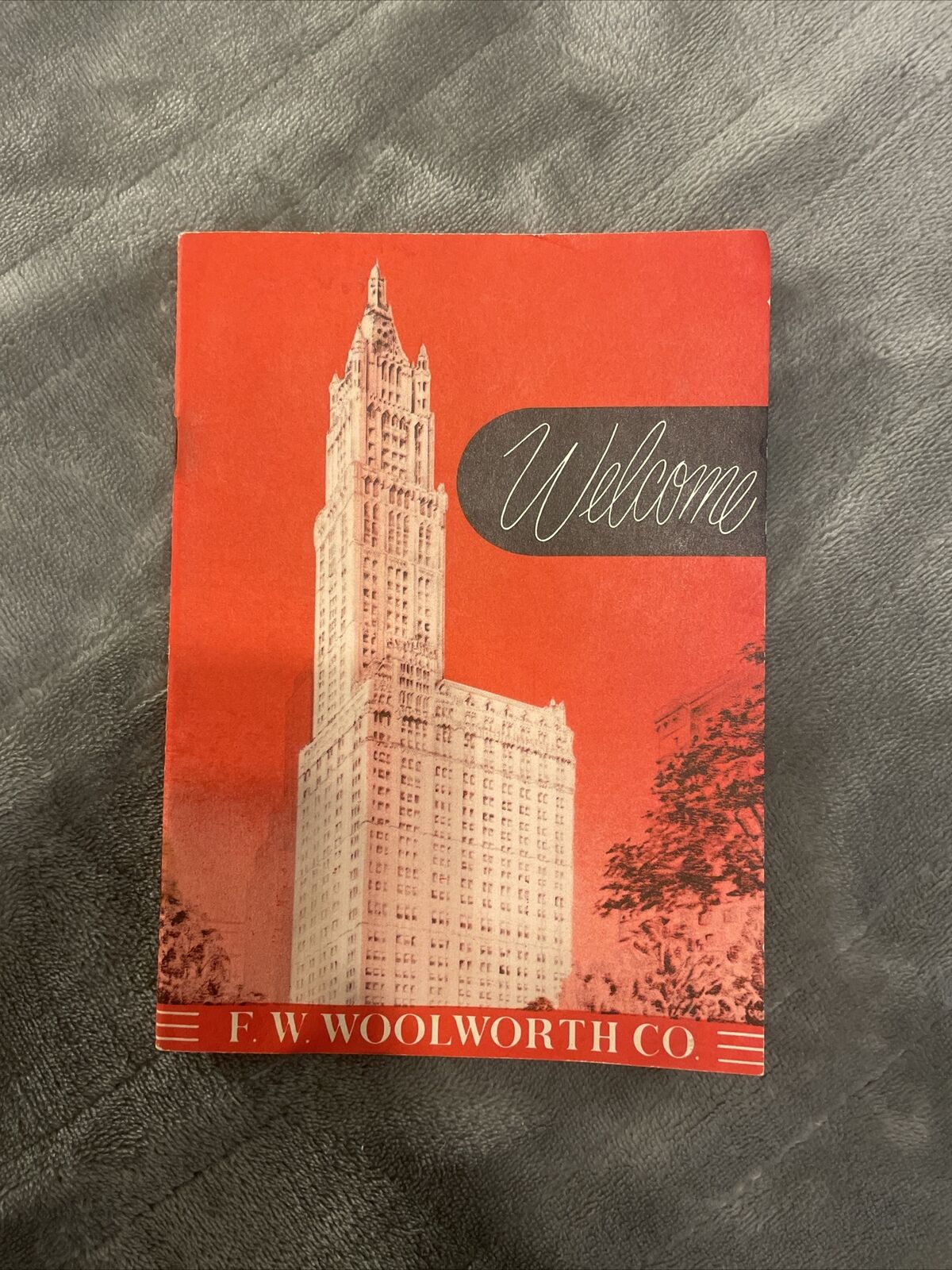 Woolworth New Employee Welcome Policy Booklet Manual Vintage 1952