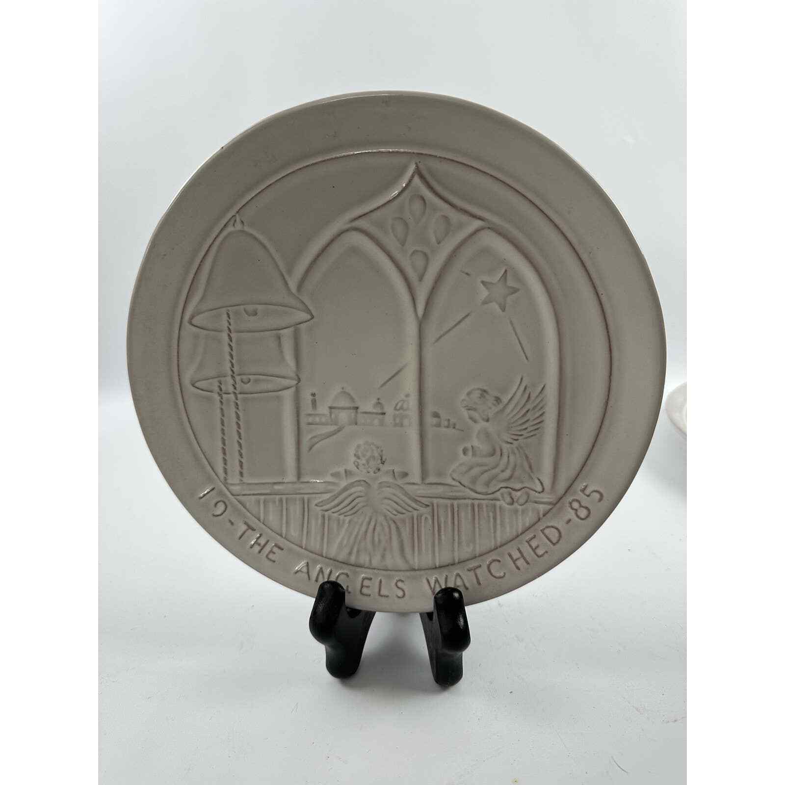 1985 Frankoma Pottery Christmas Plate 8.5\