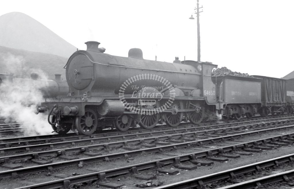 PHOTO  BR British Railways Steam Locomotive Class 4P-H 54650 at Motherwell