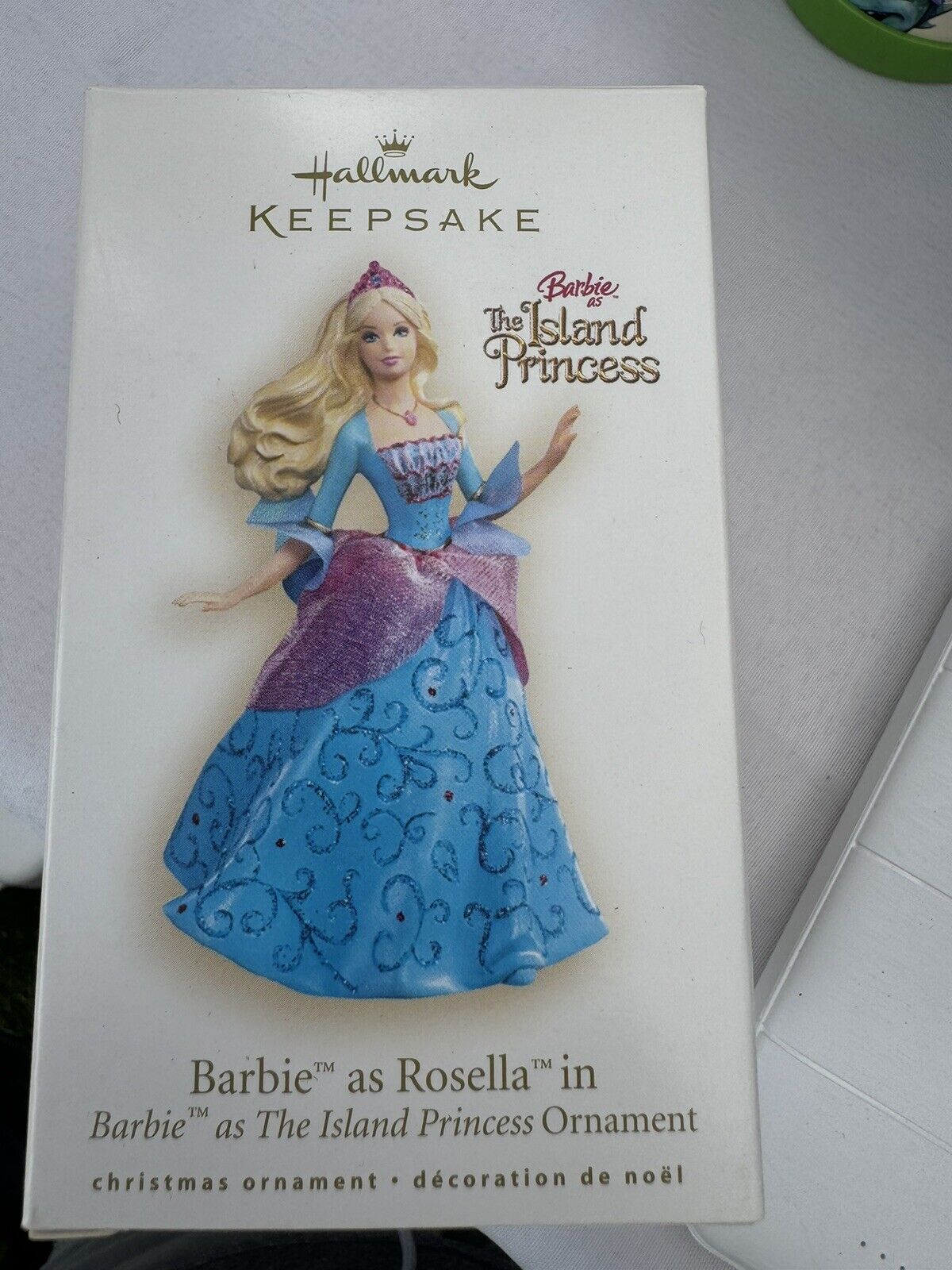 Hallmark Barbie Ornament- 2007 Barbie as Rosella in Barbie as the Island Princes