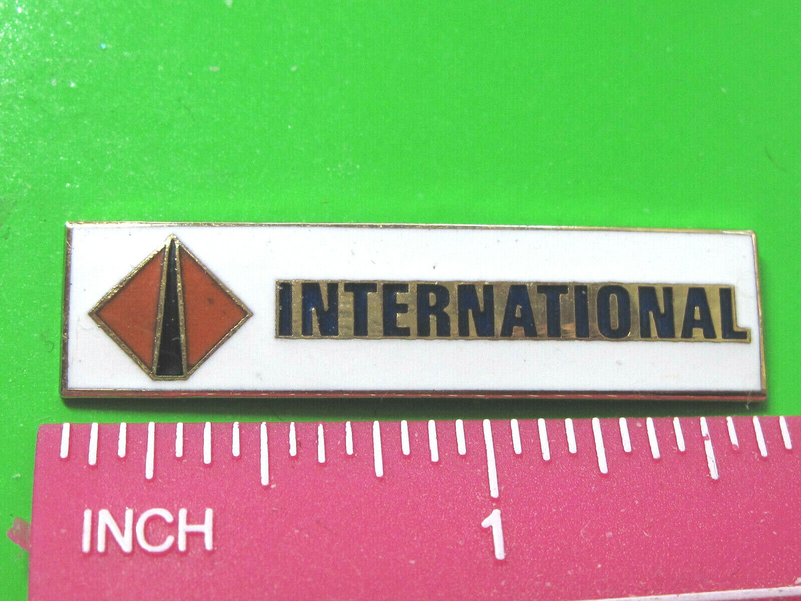 INTERNTIONAL  HARVESTER - hat pin , tie tc , lapel pin , hatpin GIFT BOXED