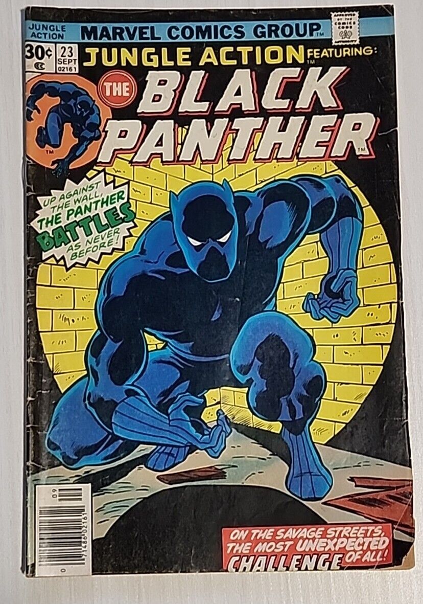 Jungle Action #23 1976 Marvel Comics MCU Black Panther Bronze Age Vintage Comic