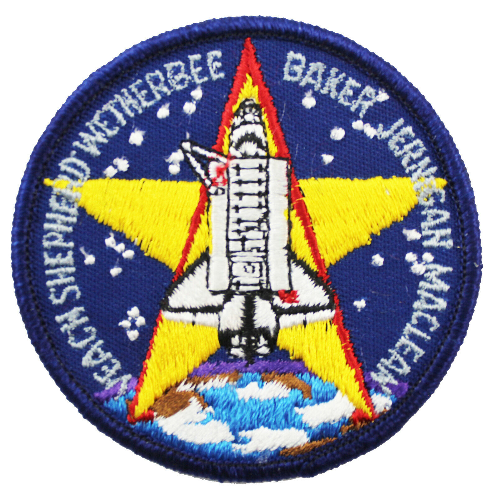 STS-52 NASA Shuttle Mission Flight Astronaut Crew Space Patch
