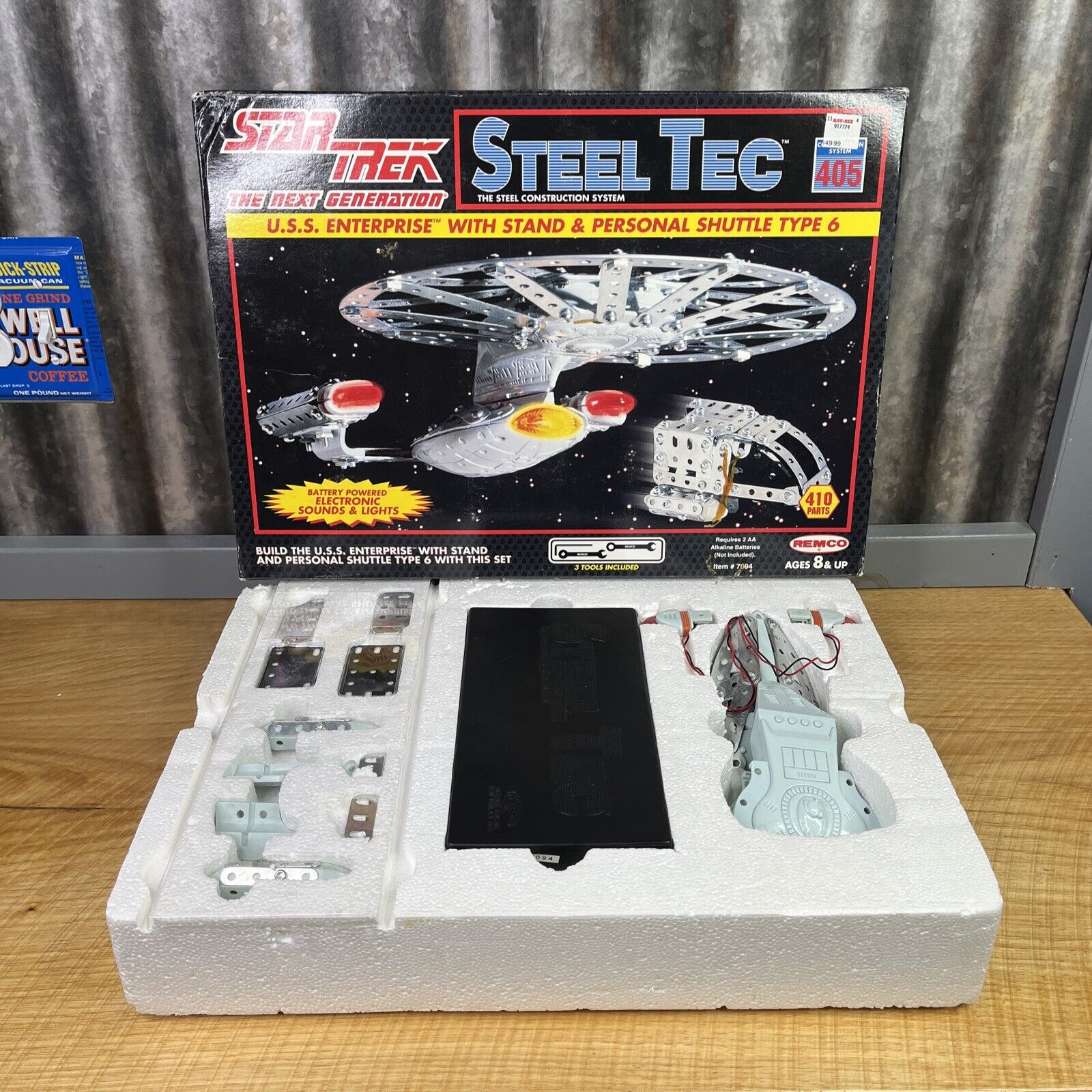 Steel Tec Star Trek Next Generation Enterprise & Shuttle Item# 7094 REMCO Tested