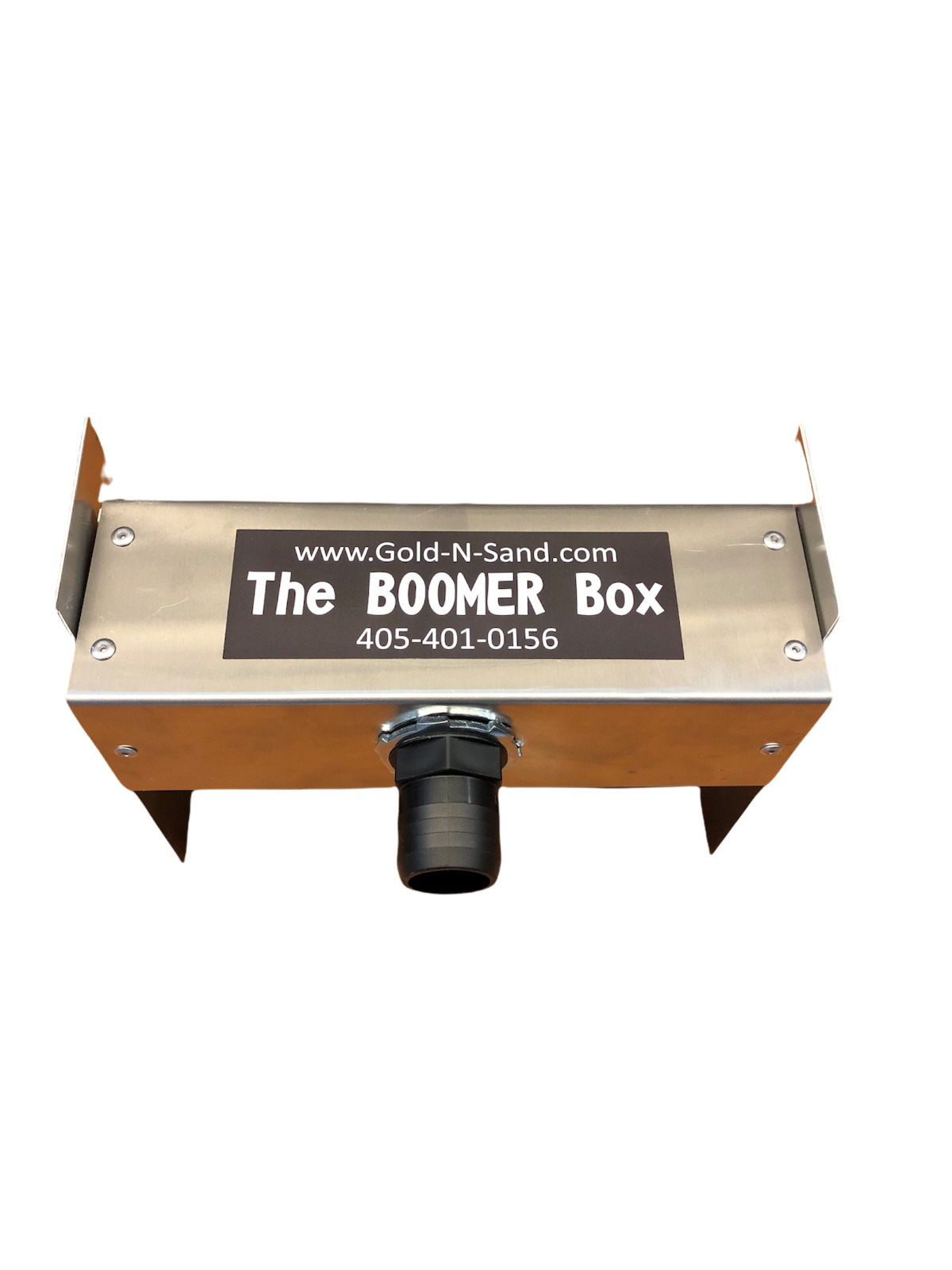 The BOOMER Box converts Gold-N-Sand X-Stream Pro to Power Sluice. 