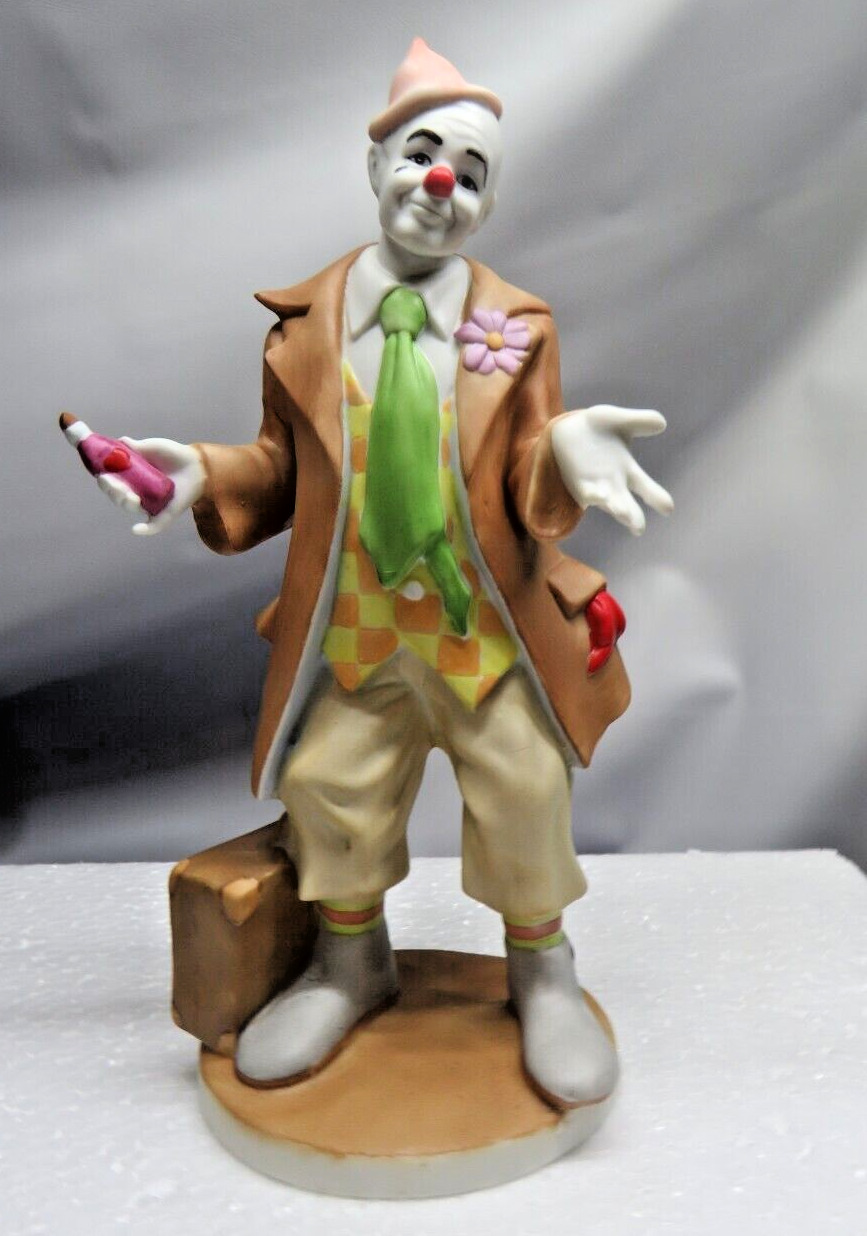 Vintage Reco Mr. Cure-all Porcelain Clown by John McClelland #1610 Of 9500 new