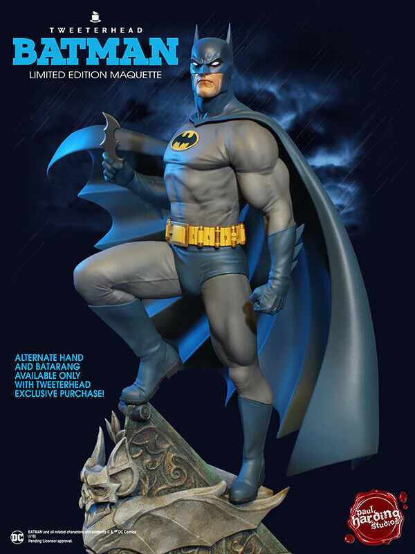Tweeterhead Batman Super Powers Exclusive Maquette 222/250 DC Comics NEW SEALED
