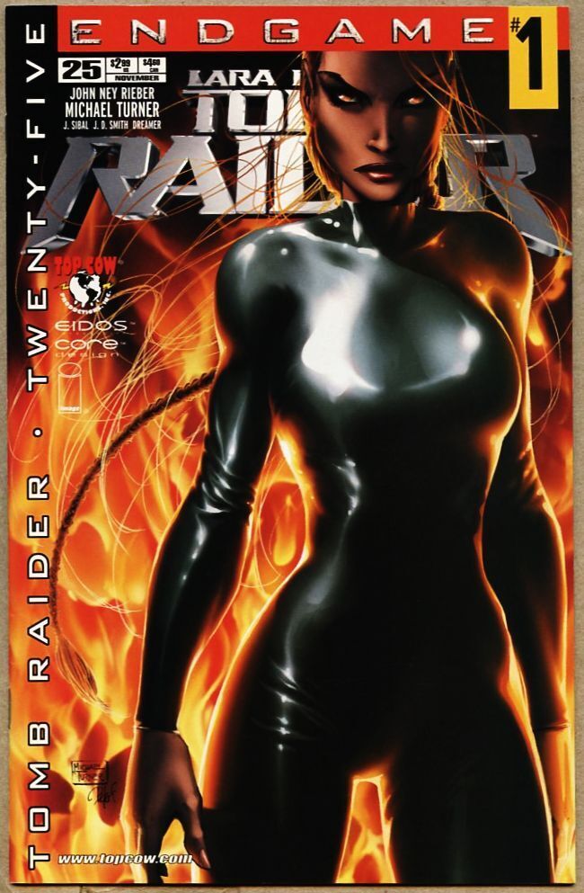 Tomb Raider The Series #25-2002 nm 9.4 1st Standard Cover 