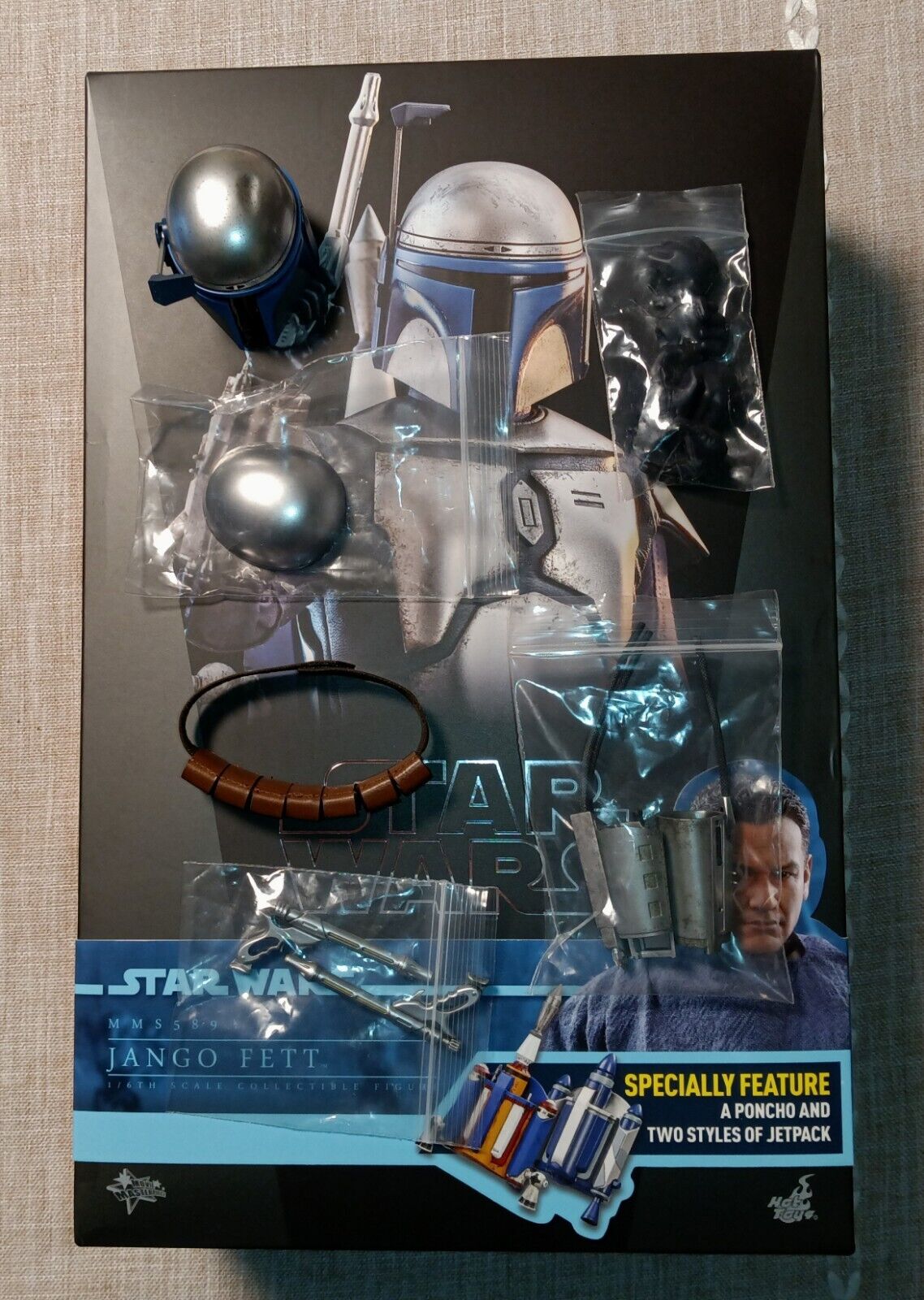 Hot Toys Jango Fett With Extra Accessories