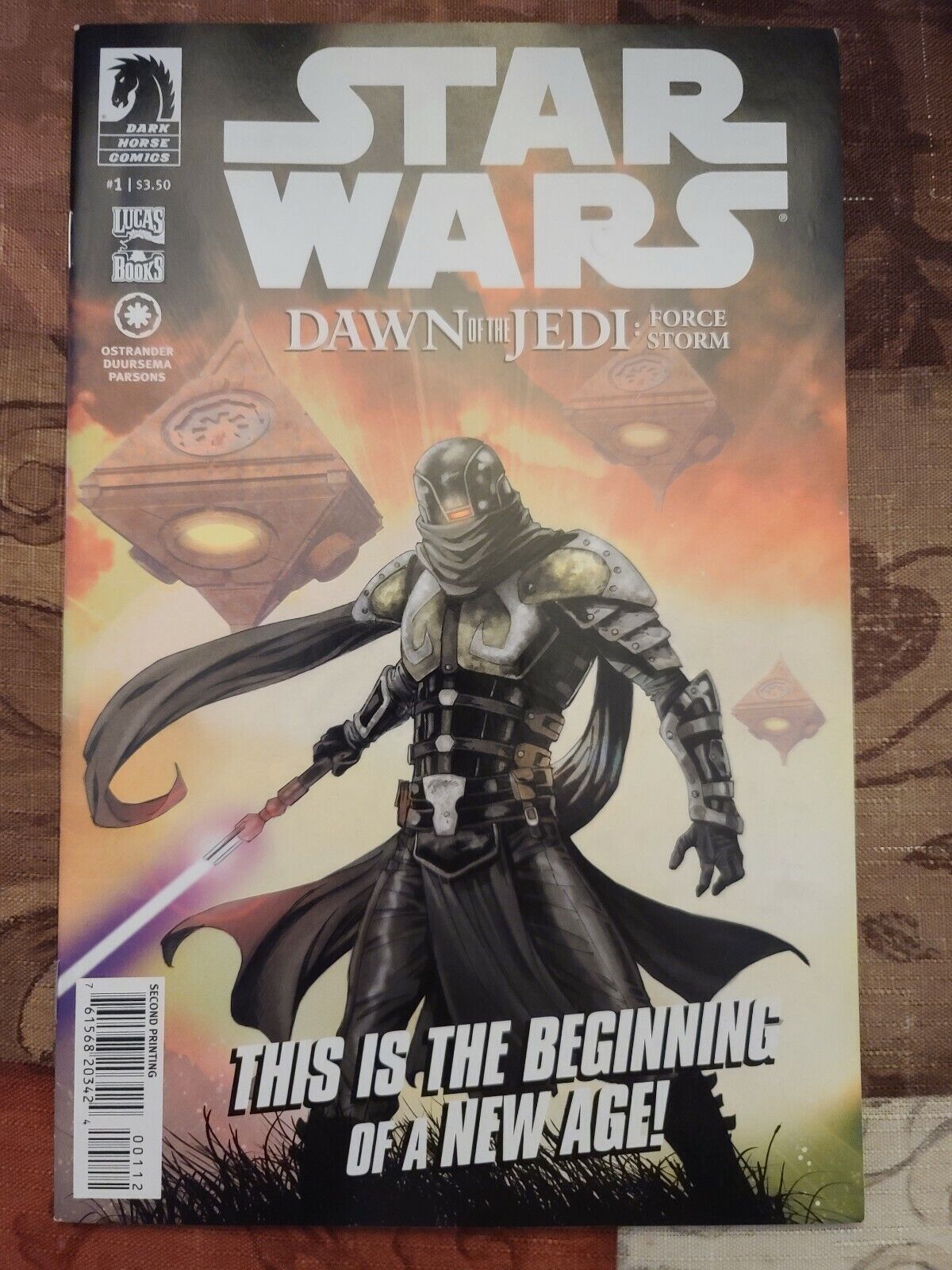 Star Wars - Dawn of the Jedi: Force Storm #1 (Dark Horse, 2012) 2ND PRINTING