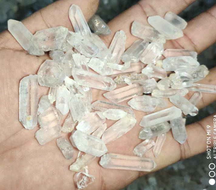 100g A + + 80-180 PCS Top Quality Herkimer Diamond Crystal Quartz point Specimen
