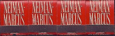 Four Vintage Neiman Marcus Dallas Tx Lion Co Midget Matchbooks 14-Stick