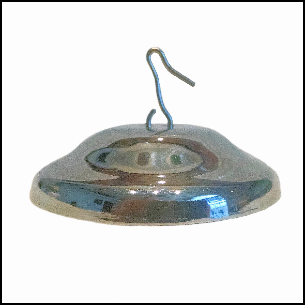 NEW ALADDIN LAMP STYLE NICKEL SMOKE BELL WITH HOOK for ALADDIN HANGING LAMPS