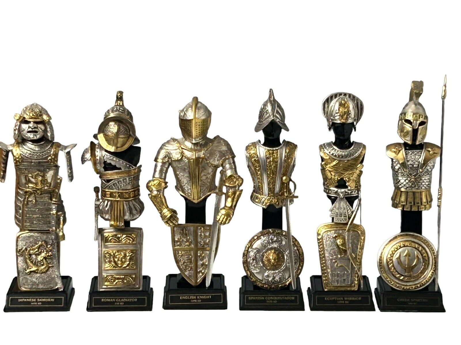 Franklin Mint - Warrior Armor through the Ages Set of 6