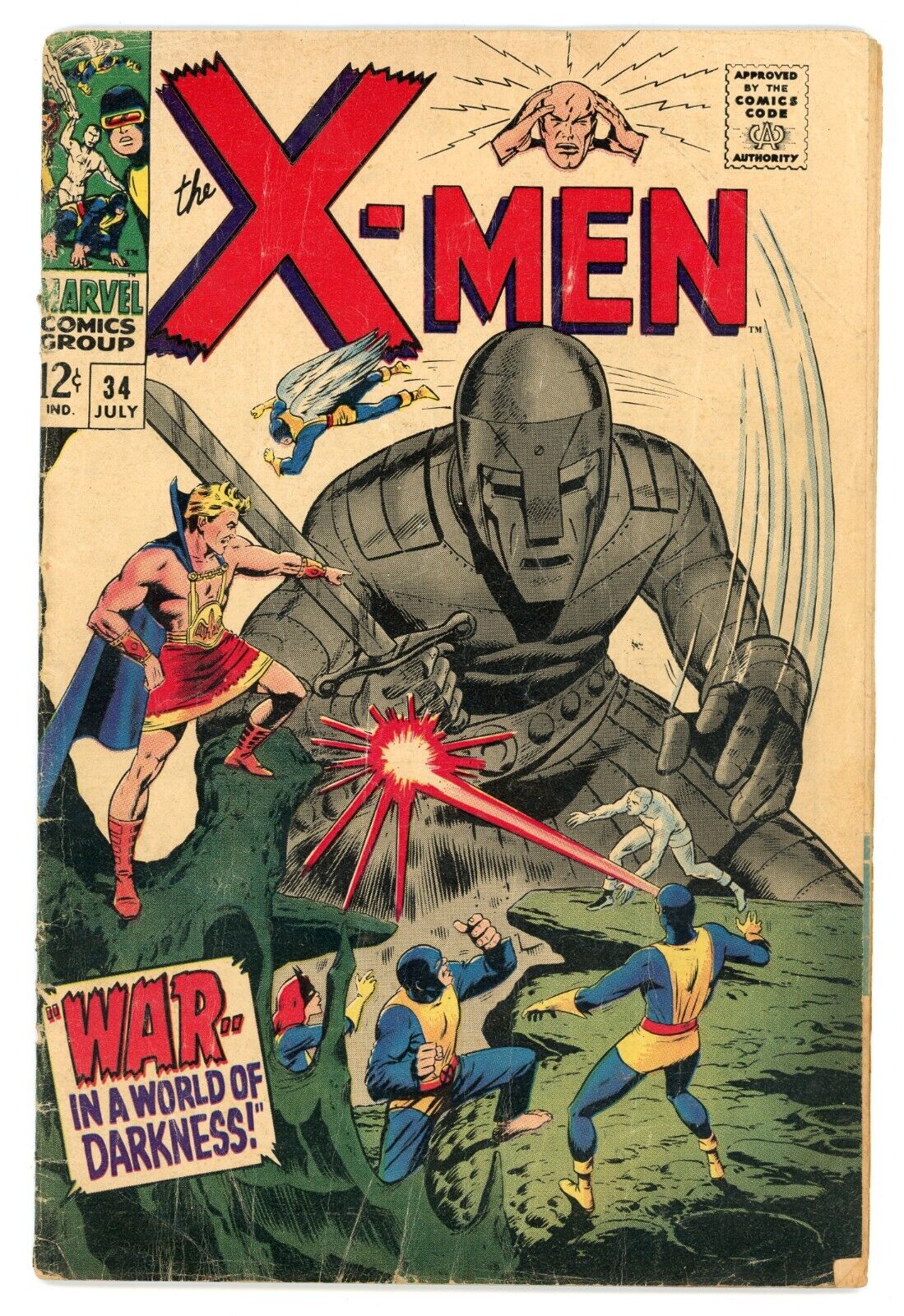 The X-Men #34 Marvel Comics 1967