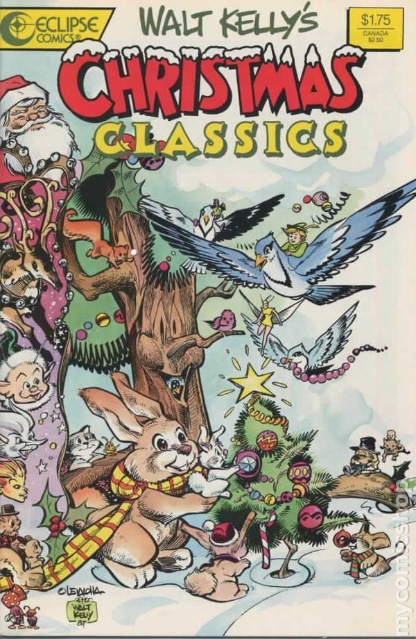 Walt Kelly's Christmas Classics #1 VF- 7.5 1987 Stock Image