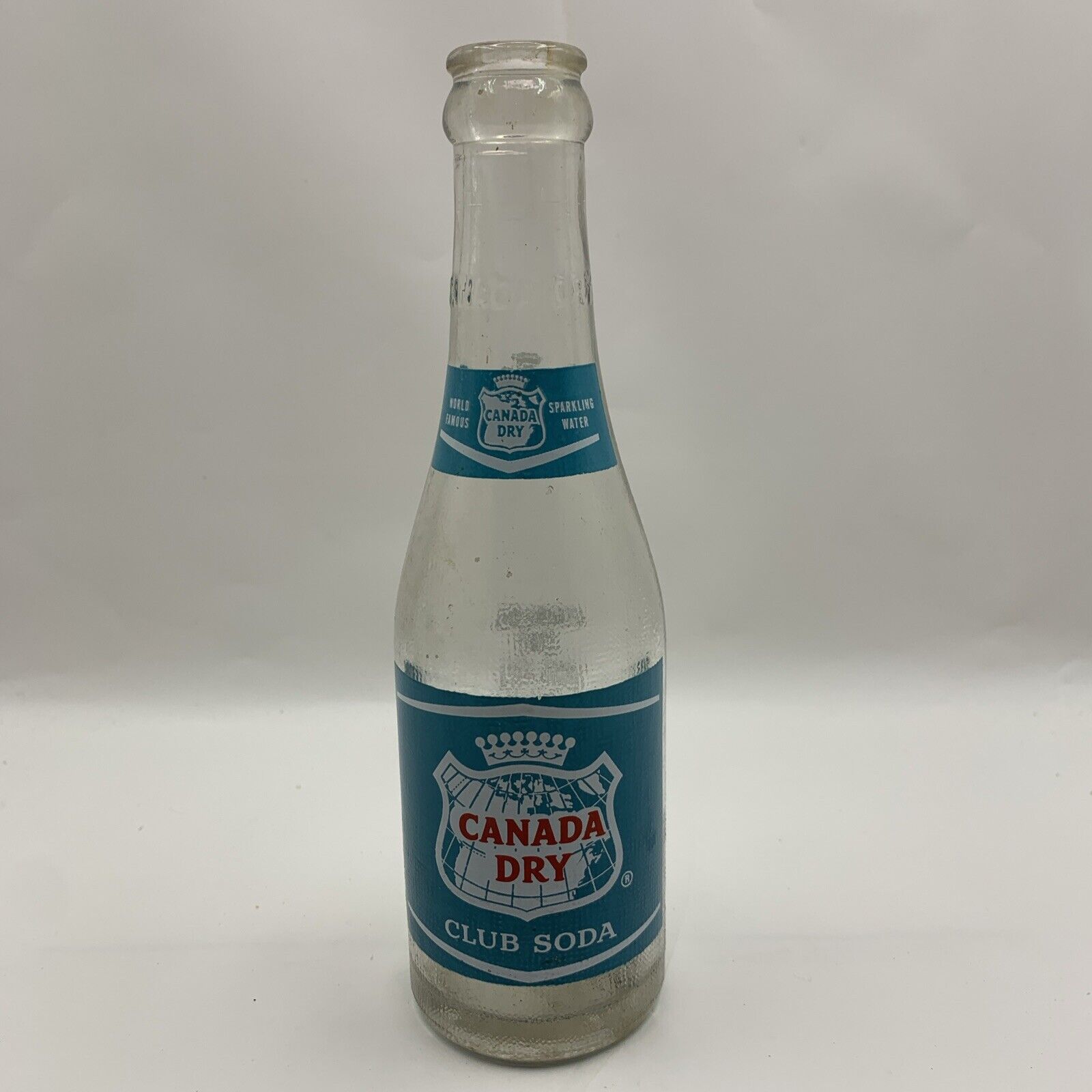 Canada dry Club Soda Bottle