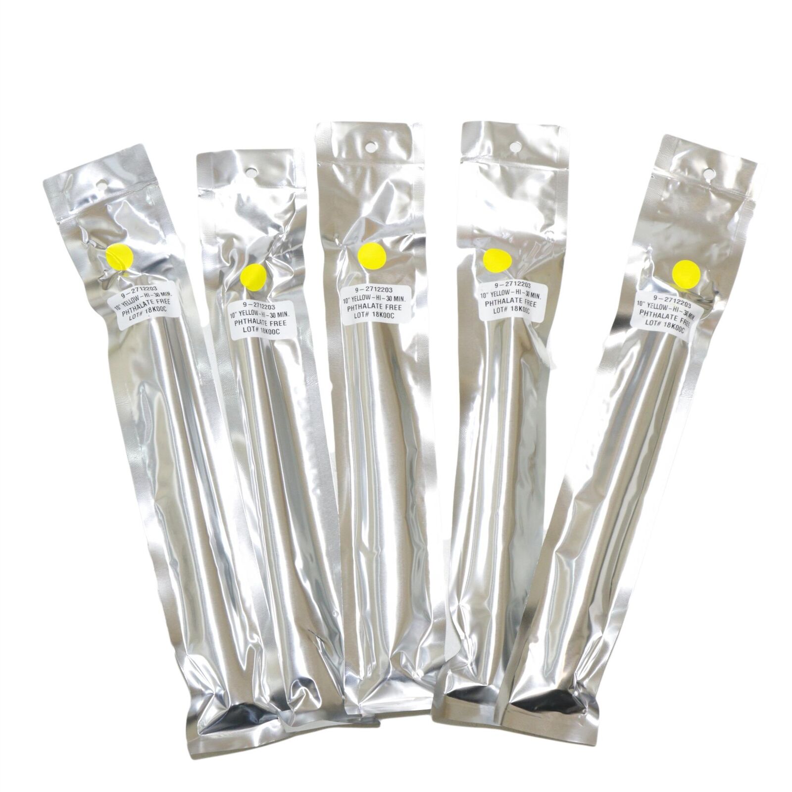 Genuine British Army Cyalume Chemlight Sticks Yellow Large 10