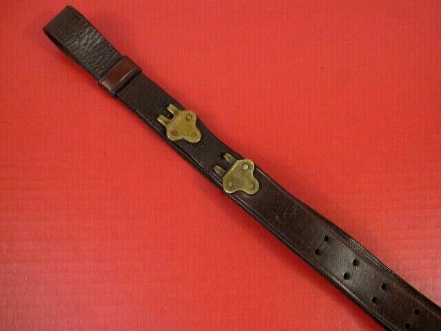 WWI US ARMY AEF M1907 Leather Sling M1903 Springfield Rifle - Dated 1918 - NICE