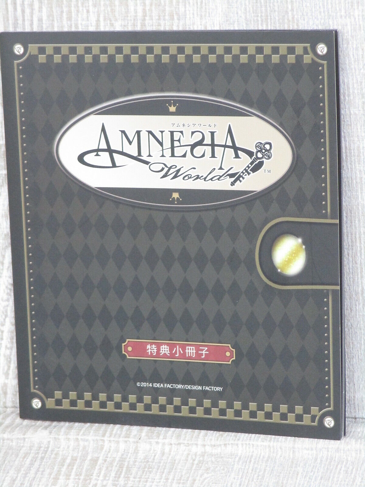 AMNESIA WORLD Art Works Fan PSVita Book Japan Ltd Booklet 2014