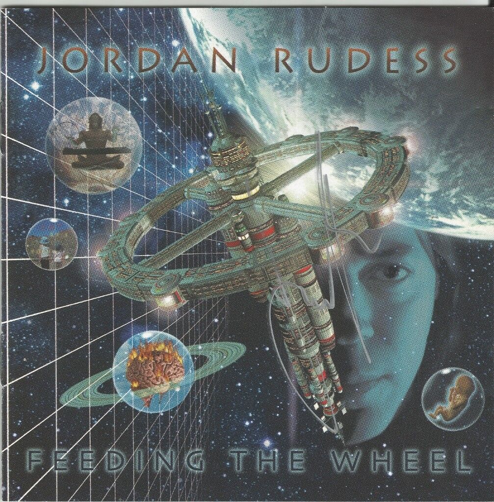 Feeding the Wheel * by Jordan Rudess (CD, 2001, Magna Carta) Original Signed