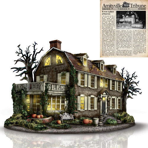 The Bradford Exchange Amityville House America's Most Haunted Village Collection