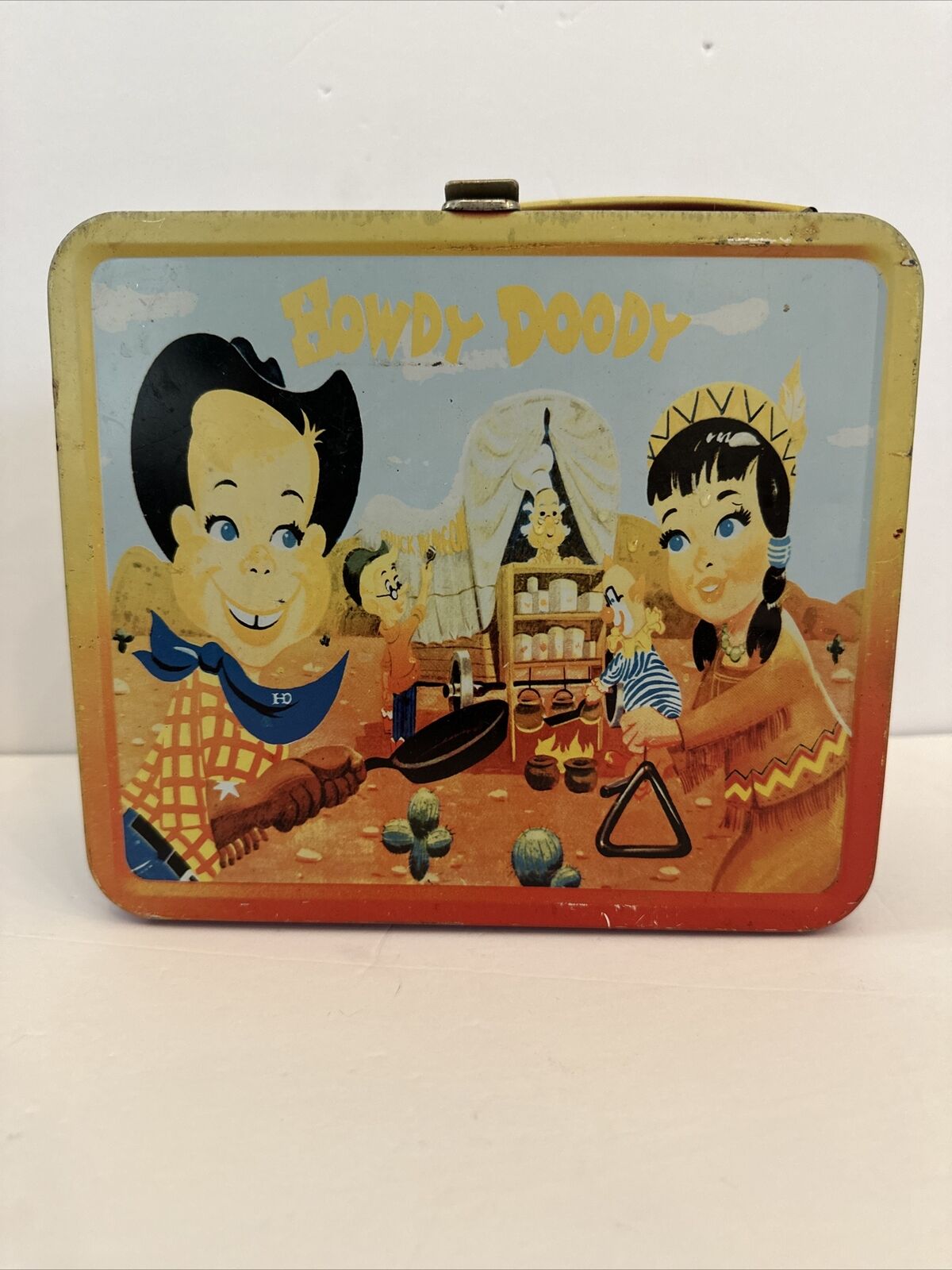 Howdy Doody vintage lunch box circa 1995 G Whiz lunchboxes