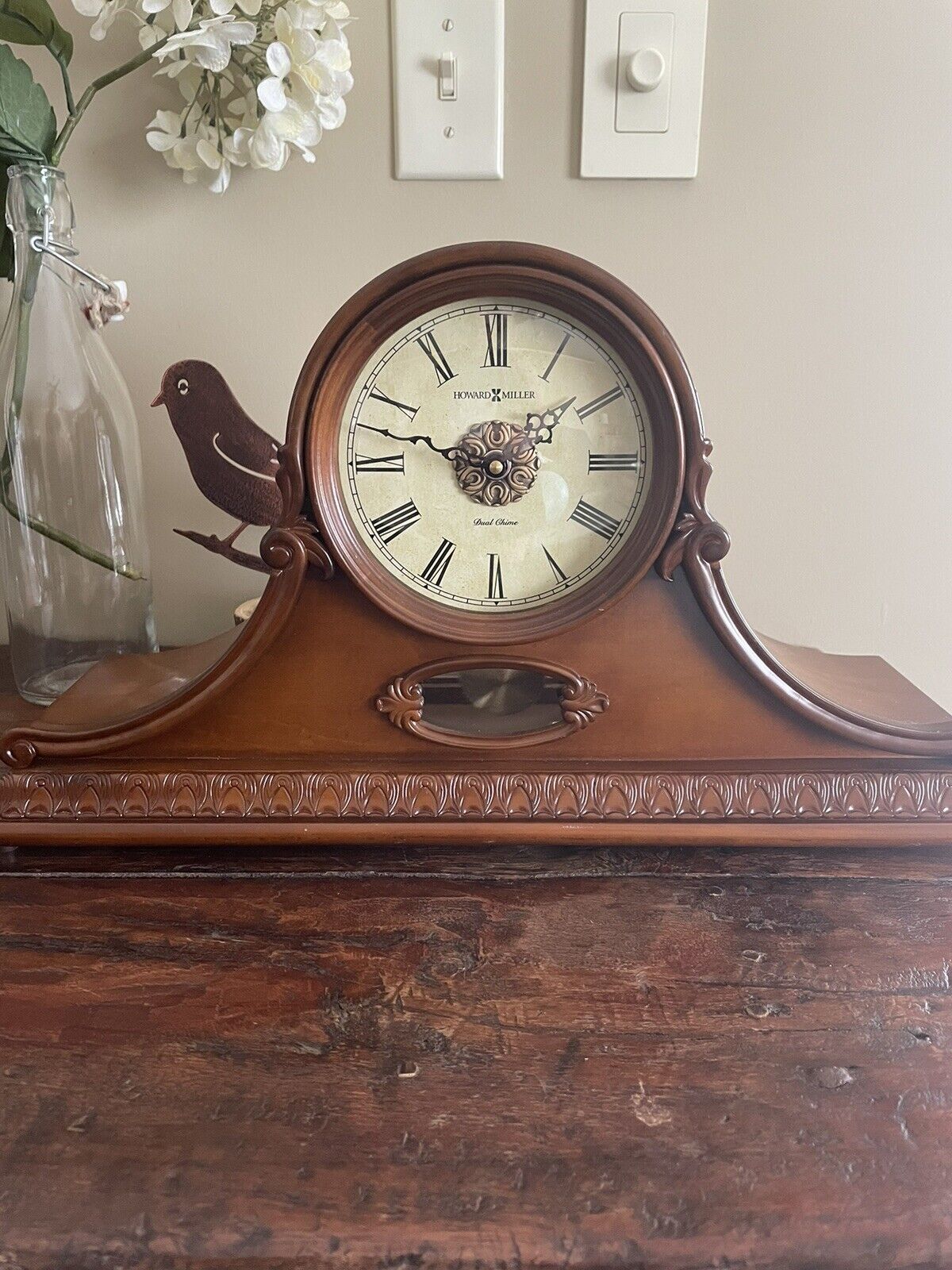 Howard Miller Mantel Clock 635-144