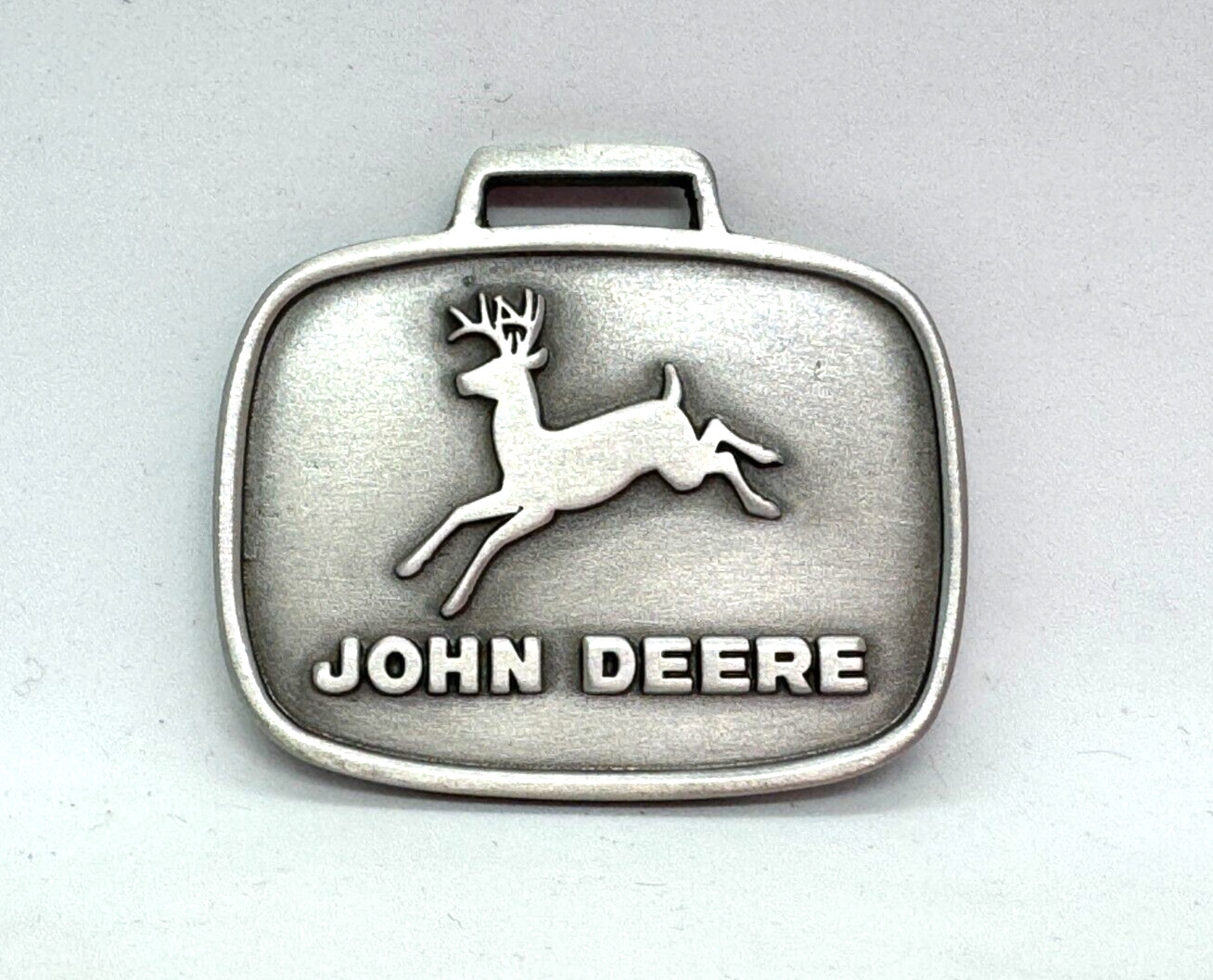 1956 John Deere Logo Watch Fob Trademark Series Officially Licensed Product NOS