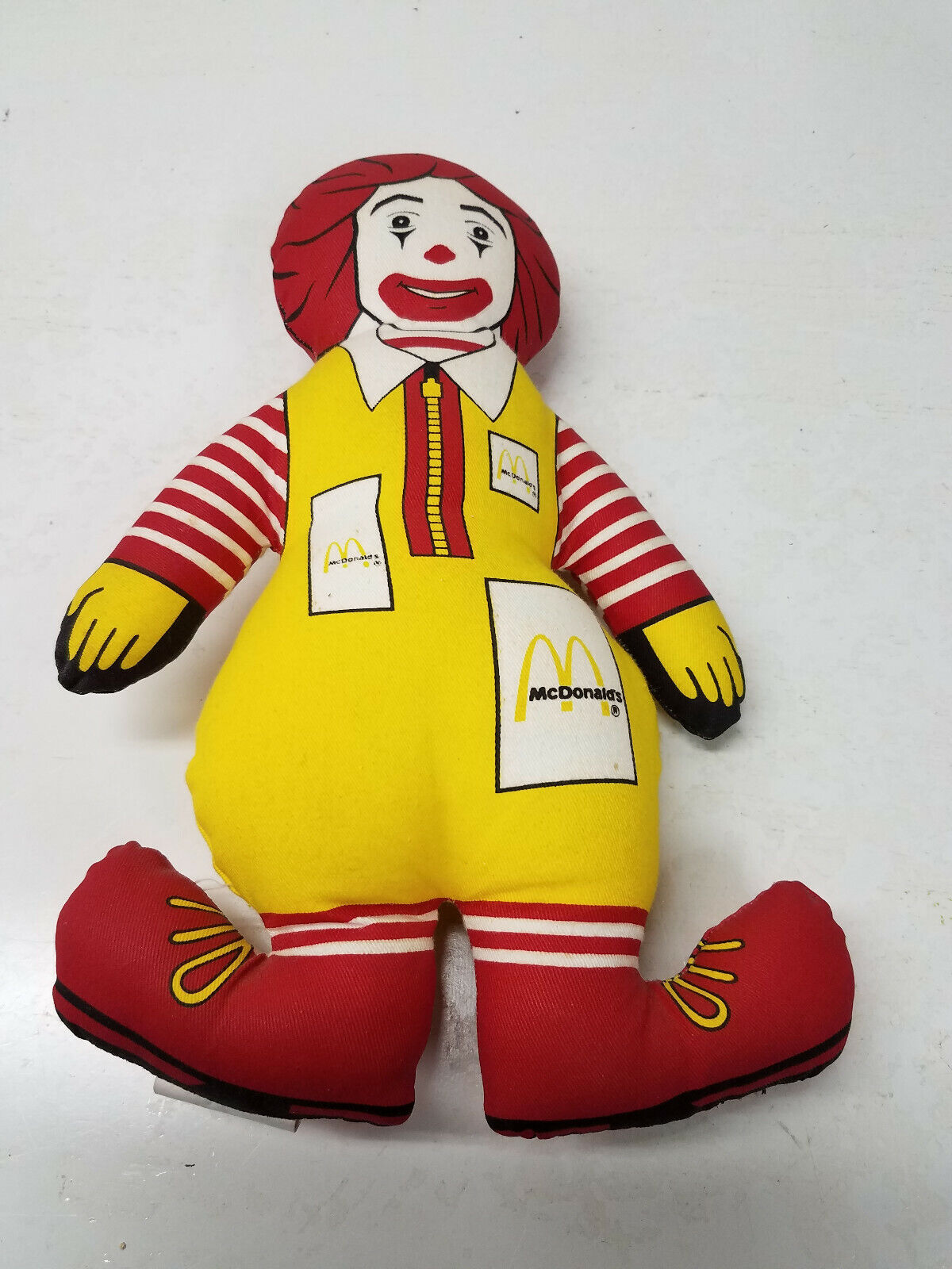 Ronald McDonald McDonald\'s 1984 Vintage Plush Doll Figure Fast Food Advertising 