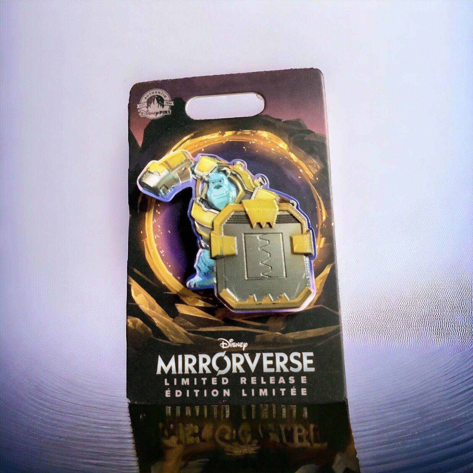 2023 Disney Parks Disneyland Mirrorverse Monsters Inc Sulley Limited Release Pin