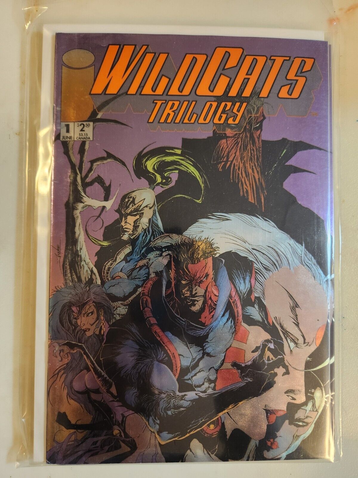 Wildcats Trilogy #1 IMAGE COMIC BOOK 5.5 V31-90