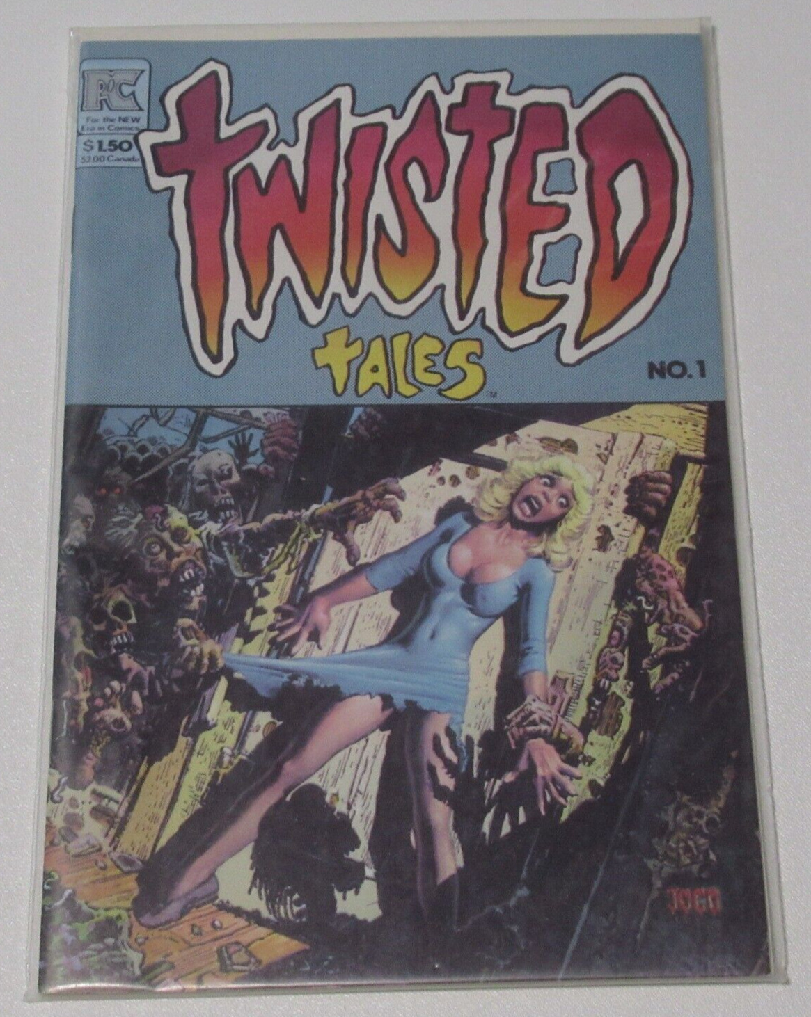 Twisted Tales #1 Comic Book Horror Pacific Comics 1982
