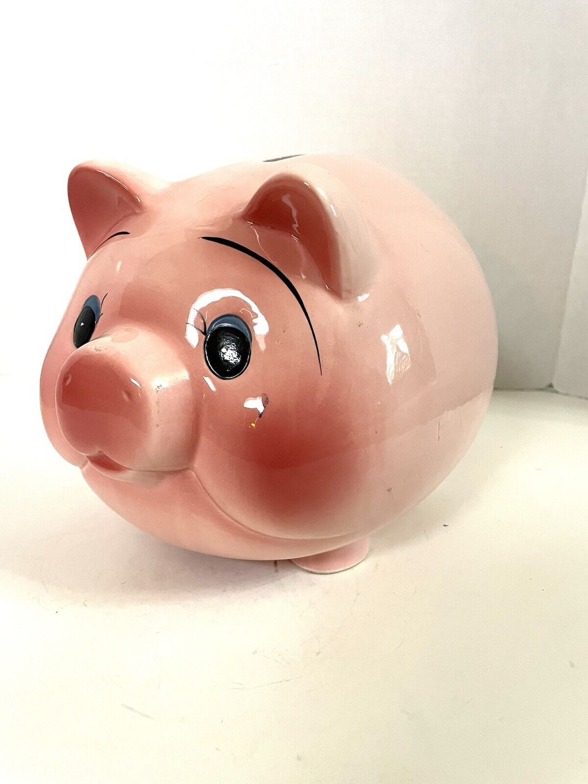 Vintage Pink Piggy Bank