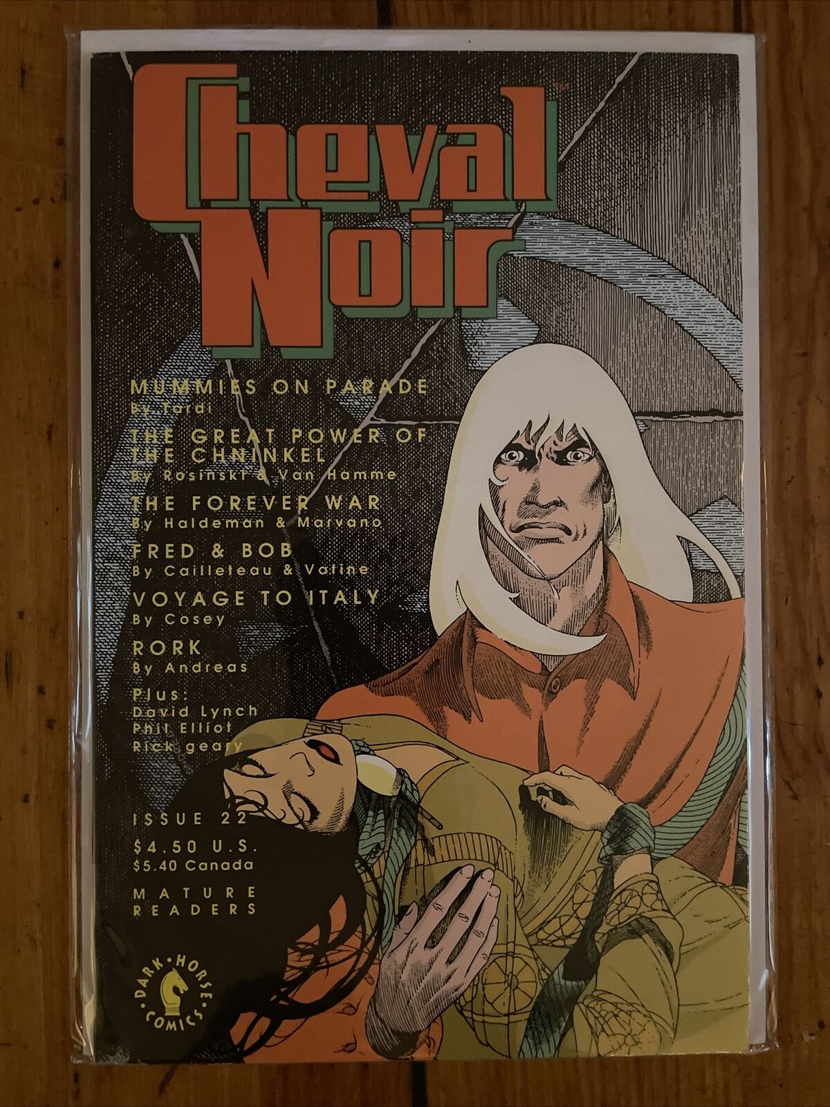 Cheval Noir #22 Dark Horse 1991 David Lynch\'s Angriest Dog in the World VF/NM