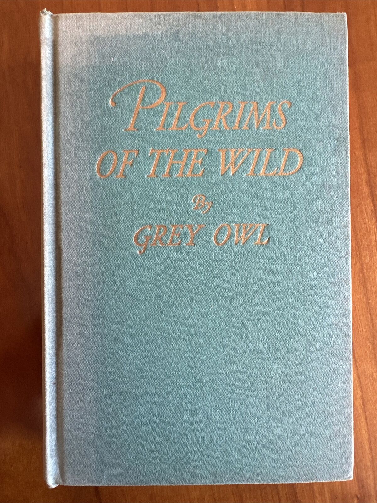 Pilgrims Of The Wild By Grey Owl HC 1st Edition 1935 Illustrated