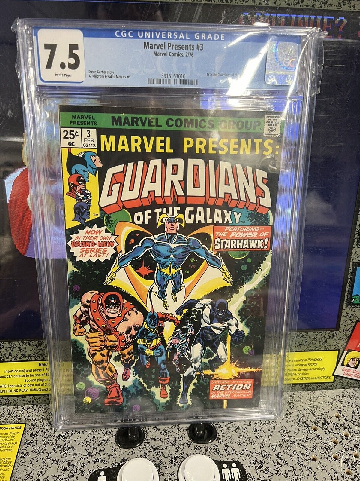 1976 Marvel Presents #3 1st Solo Guardians of the Galaxy Book Graded CGC 7.5