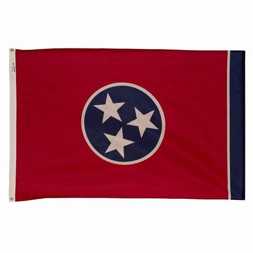 TENNESSEE The Volunteer State OFFICIAL STATE FLAG 3x5 ft Nylon Made in USA