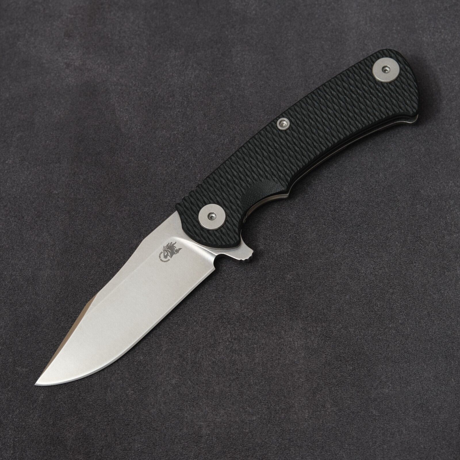 Hinderer Knives Project X - Black G10 / Stonewash / S45VN
