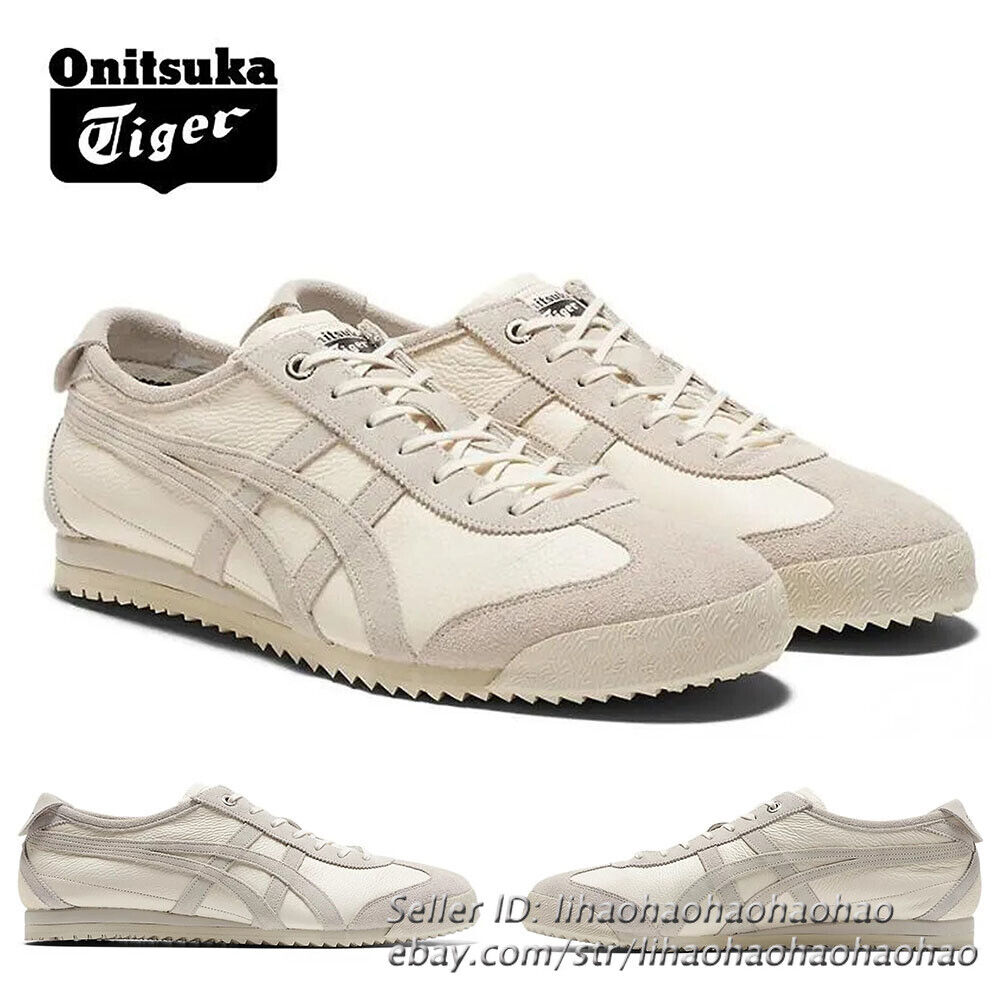 NEW Onitsuka Tiger MEXICO 66 Classic Sneakers Cream/Birch Unisex Shoes