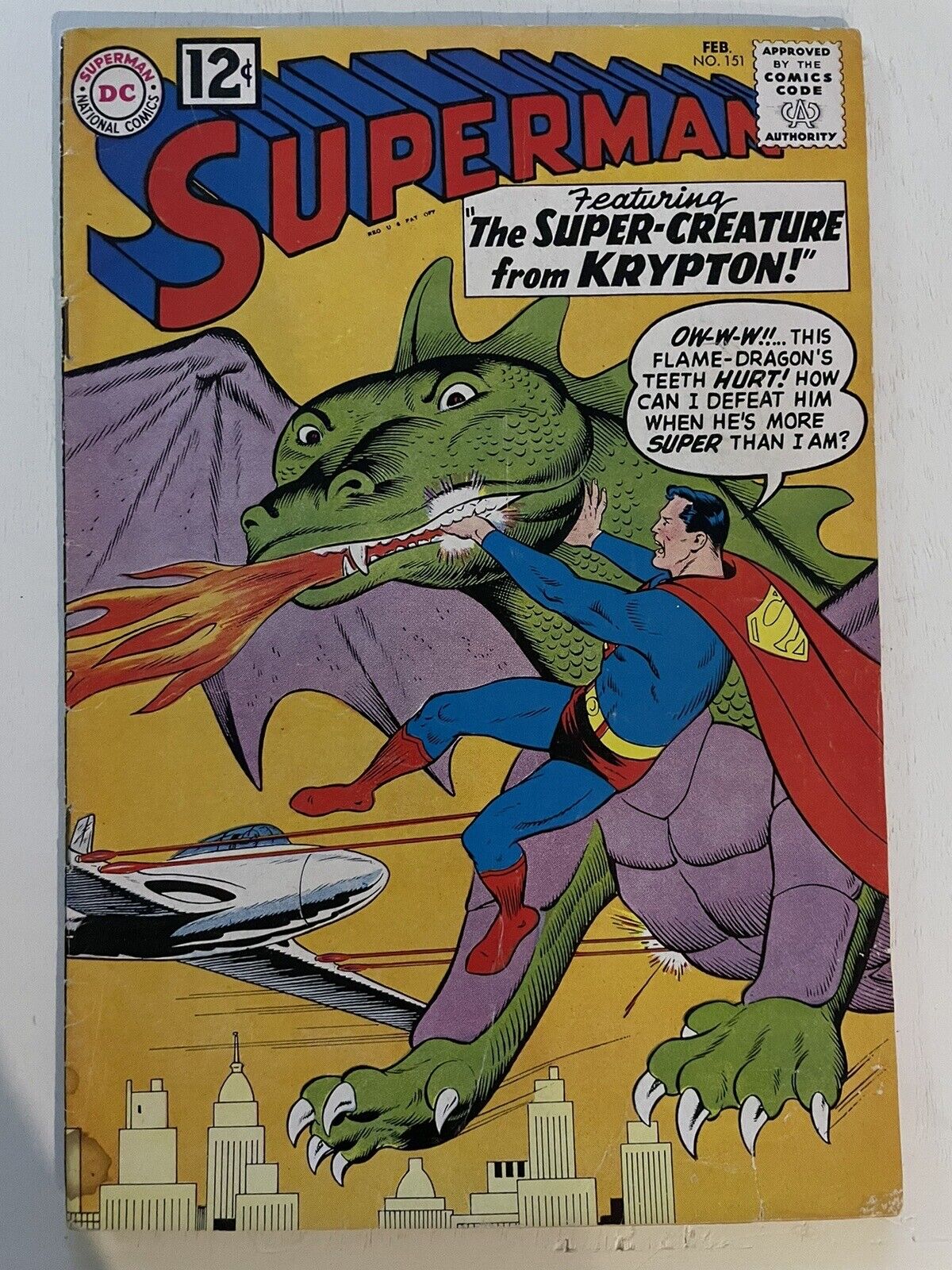 Superman 151 (DC, 1962) Curt Swan Cover