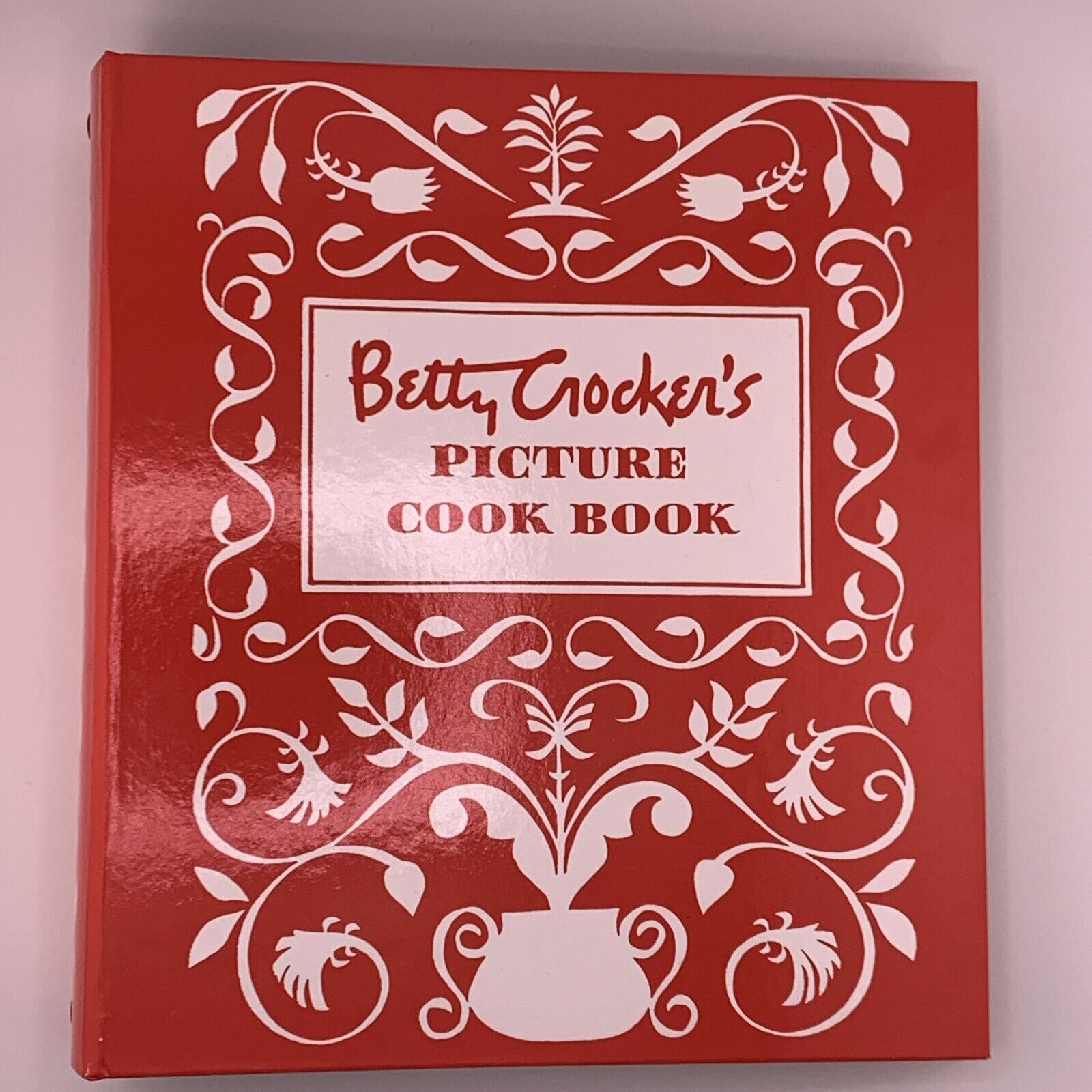 Vintage 1950s Betty Crocker Picture Cookbook Recipes Indexed Red 5 Ring Binder