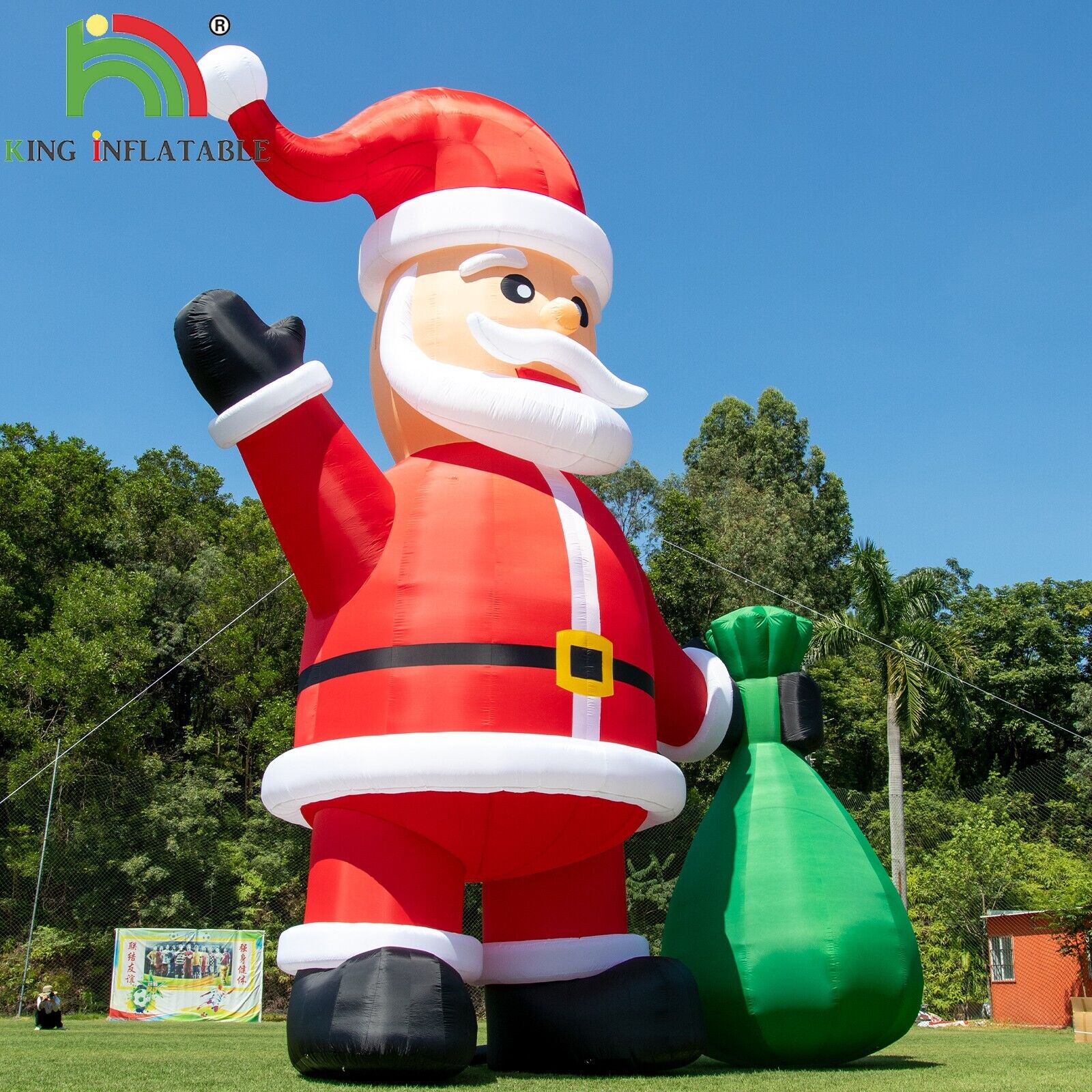 Giant 20Ft Premium Inflatable Santa Claus w/Blower Fit Xmas Holiday Yard Decor