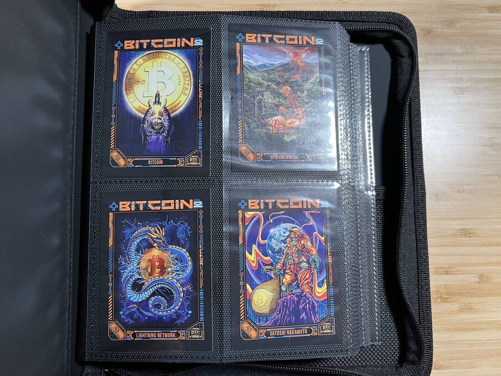 2023 Bitcoin Trading Cards Series 2 FUD Busters, Complete Set of 93 Common Cards