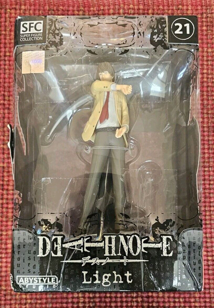 New Death Note #21 SFC Super Figure Collection Light Yagami Abstyle *Box Flaws