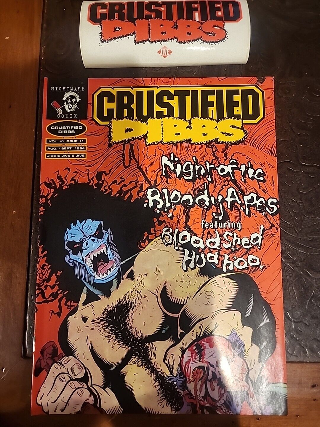 Crustified Dibbs Night Of The Bloody Apes RA The Ruggedman Nightmare Comix + Str