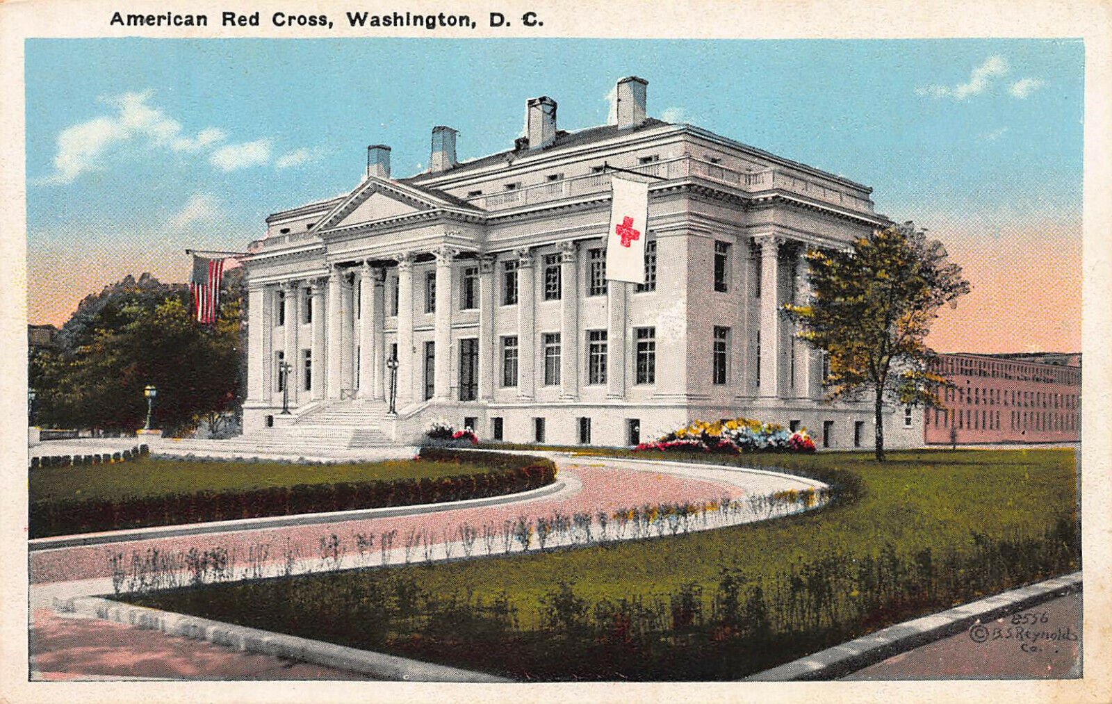 American Red Cross, Washington, D.C., Early Postcard, Used 