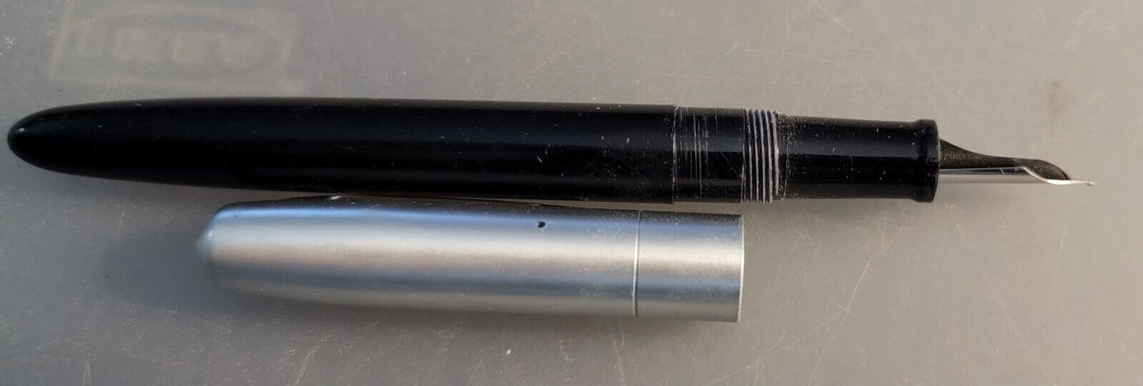 Vintage Wearever Fountain Pen Black and Silver