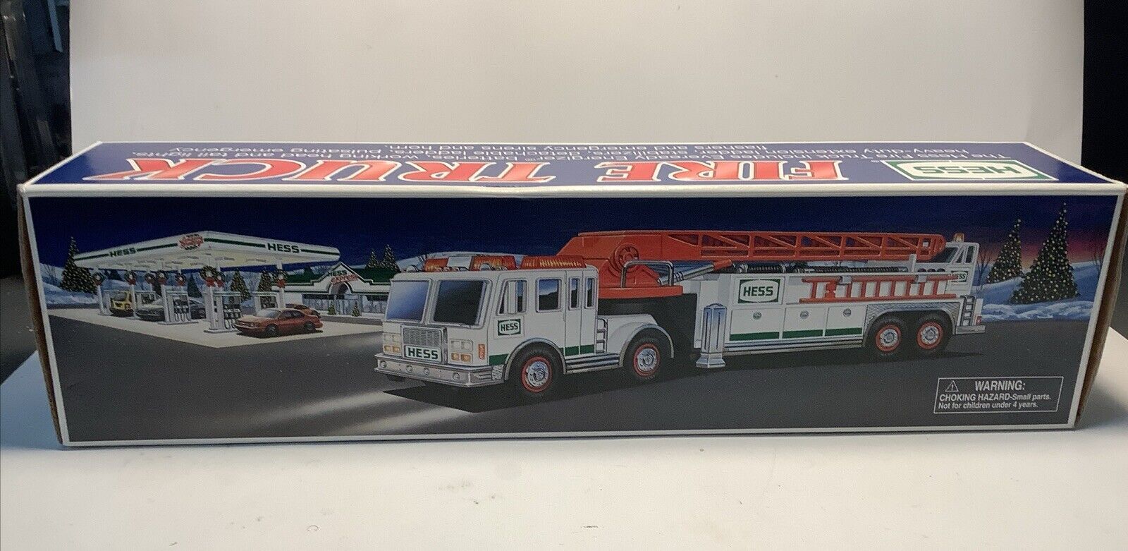 2000 HESS FIRE TRUCK NEW IN THE BOX